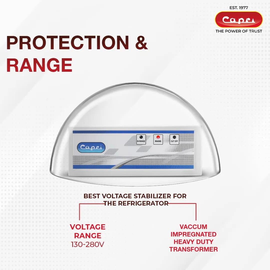 Capri CA 130-50 WOM ITD Voltage Stabilizer - Image 5